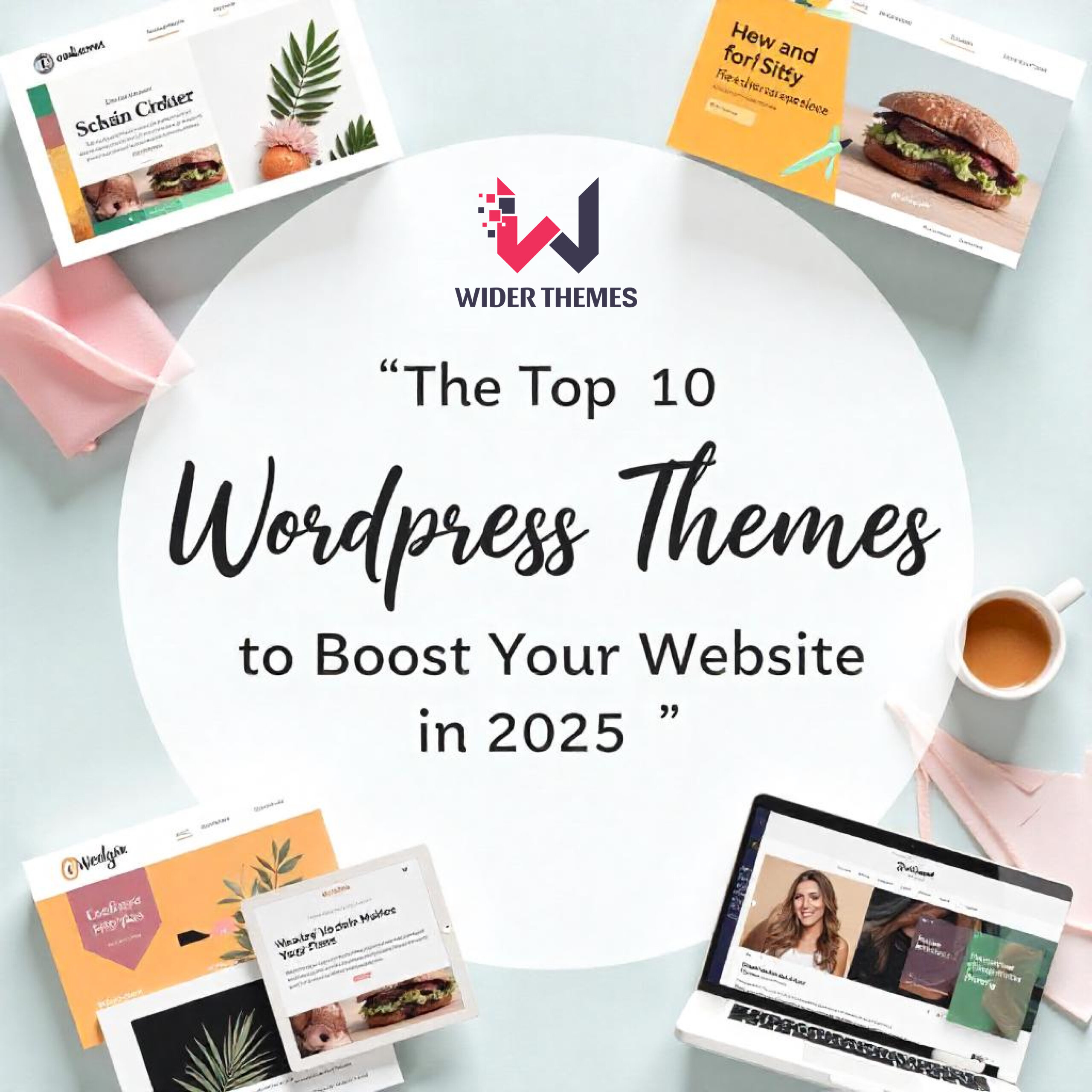 Top 10 WordPress themes to boost your website in 2025